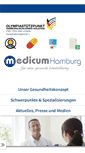 Mobile Screenshot of medicum-hamburg.de